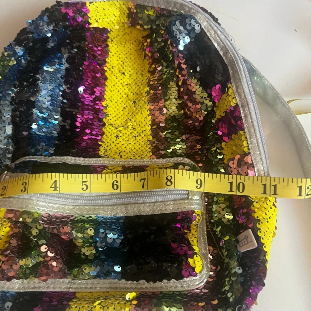 Mini Backpack Bundle - 3- Cactus, Multicolored with Panda and Sequin Backpacks